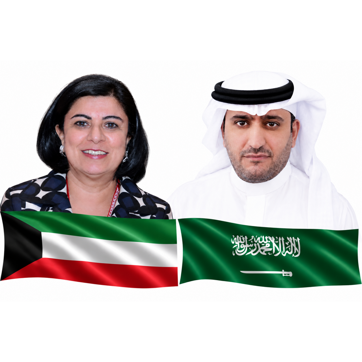 د. ريم الرضوان ود. ابراهيم العمر